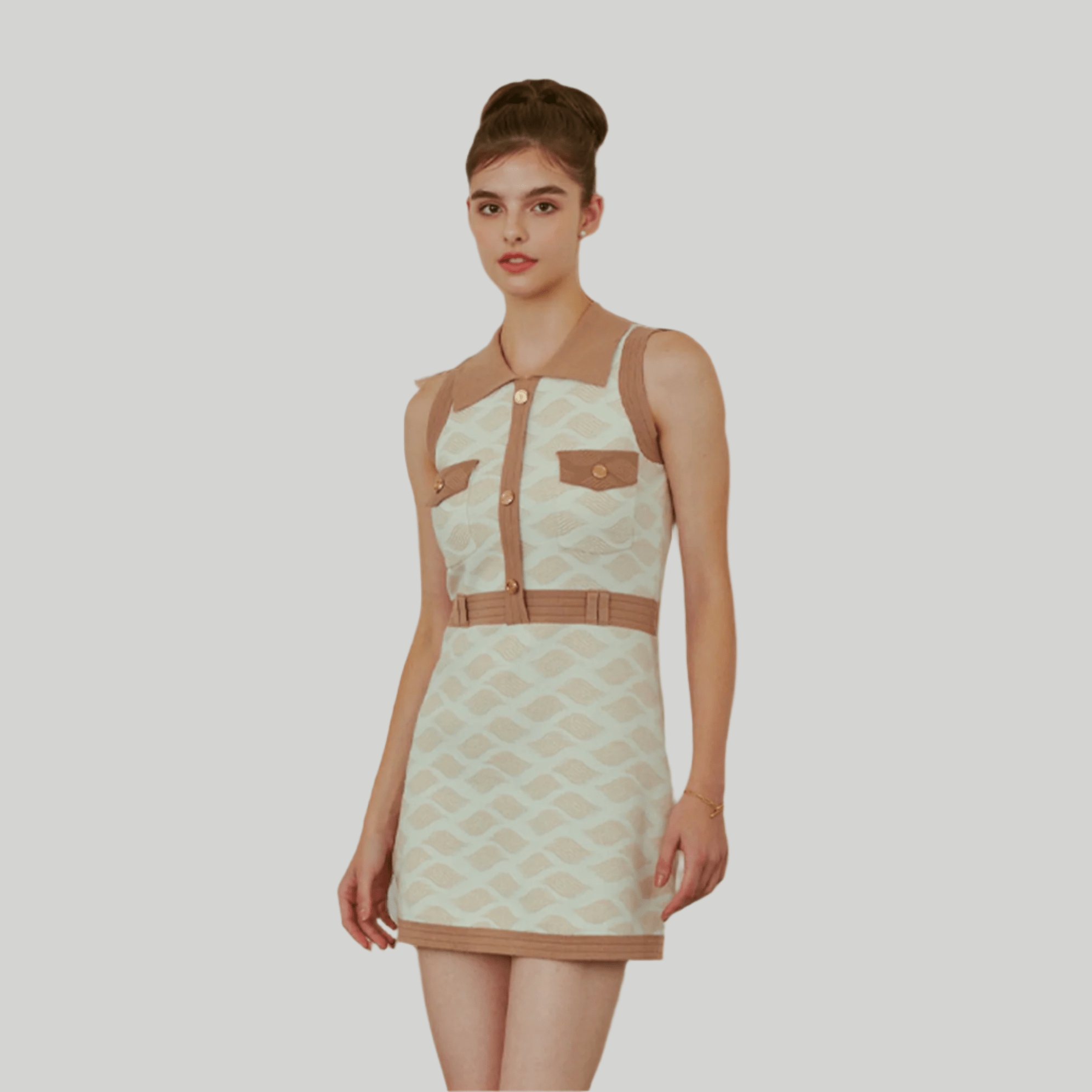Falcosia Wave Knit Golf Dress - Erthe Golf