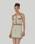 Falcosia Wave Knit Golf Dress - Erthe Golf