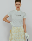 Falcosia Paris Print Pleated Skirt - Erthe Golf