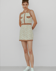 Falcosia Wave Knit Golf Dress - Erthe Golf
