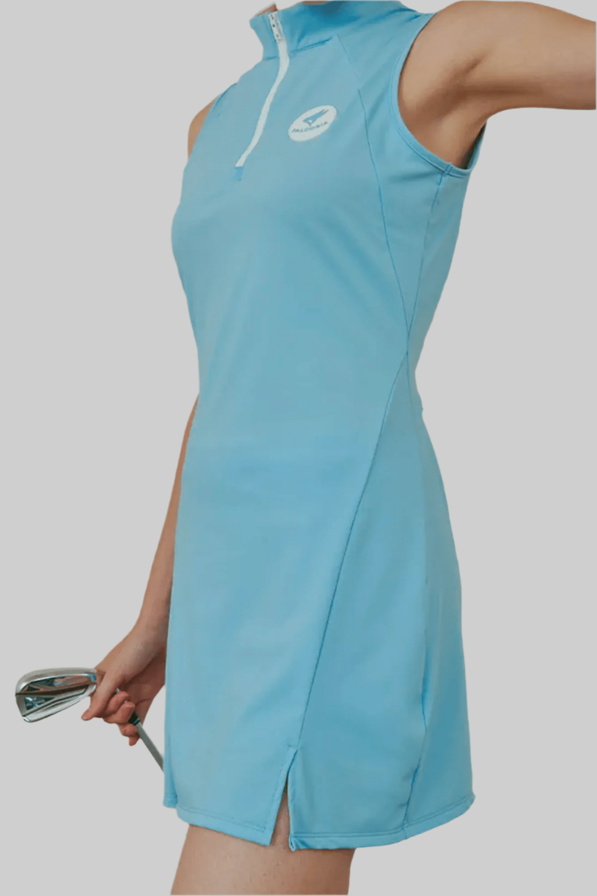 Falcosia Lightblue Sleeveless Golf Dress - Erthe Golf
