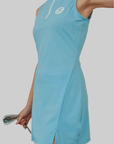 Falcosia Lightblue Sleeveless Golf Dress - Erthe Golf