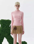 Keypote Women's Side Cut - Out Top - Pink - Erthe Golf