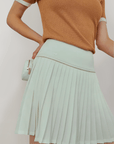 Falcosia White Pleated Skirt - Erthe Golf