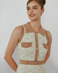 Falcosia Wave Knit Golf Dress - Erthe Golf