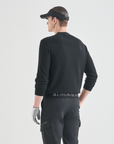 Lanvin Blanc Wool Pocket Top - Erthe Golf