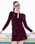 The Burgundy Fairway Look (3 - Piece) - Erthe Golf