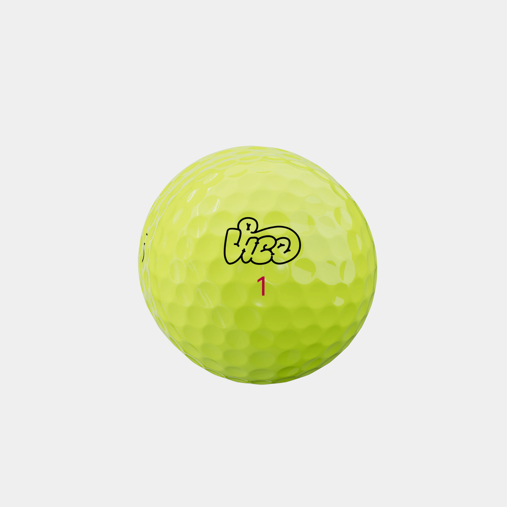 Vice Junior Pro Golf Ball - Yellow - Erthe Golf