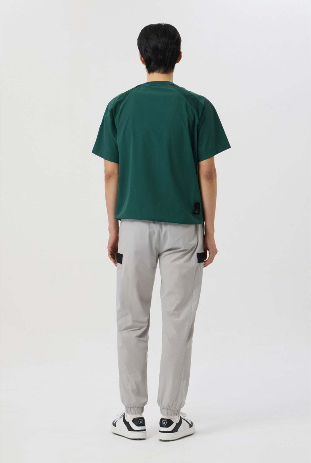 Golden Bear Stretchable Woven Cargo Jogger Pants Grey - Erthe Golf