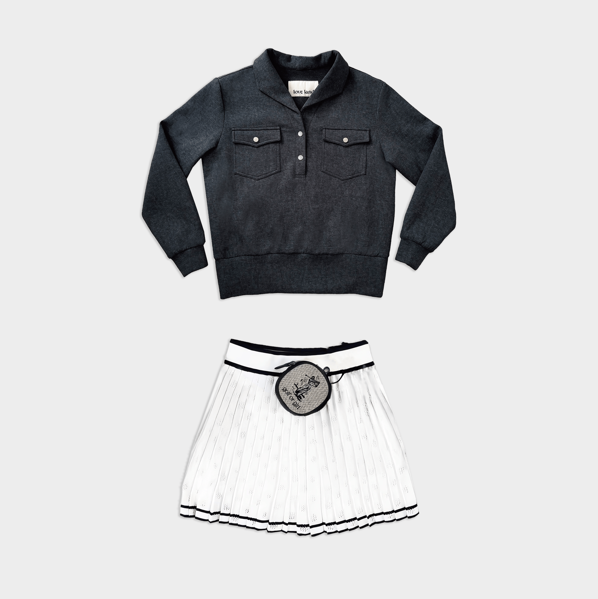 Loveland Sweatshirt and Skirt Set