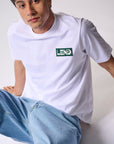 Lend Golf Unisex Lay Up White T-shirt - Erthe Golf