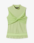 Keypote Mint Green Knot Mockneck Top - Erthe Golf