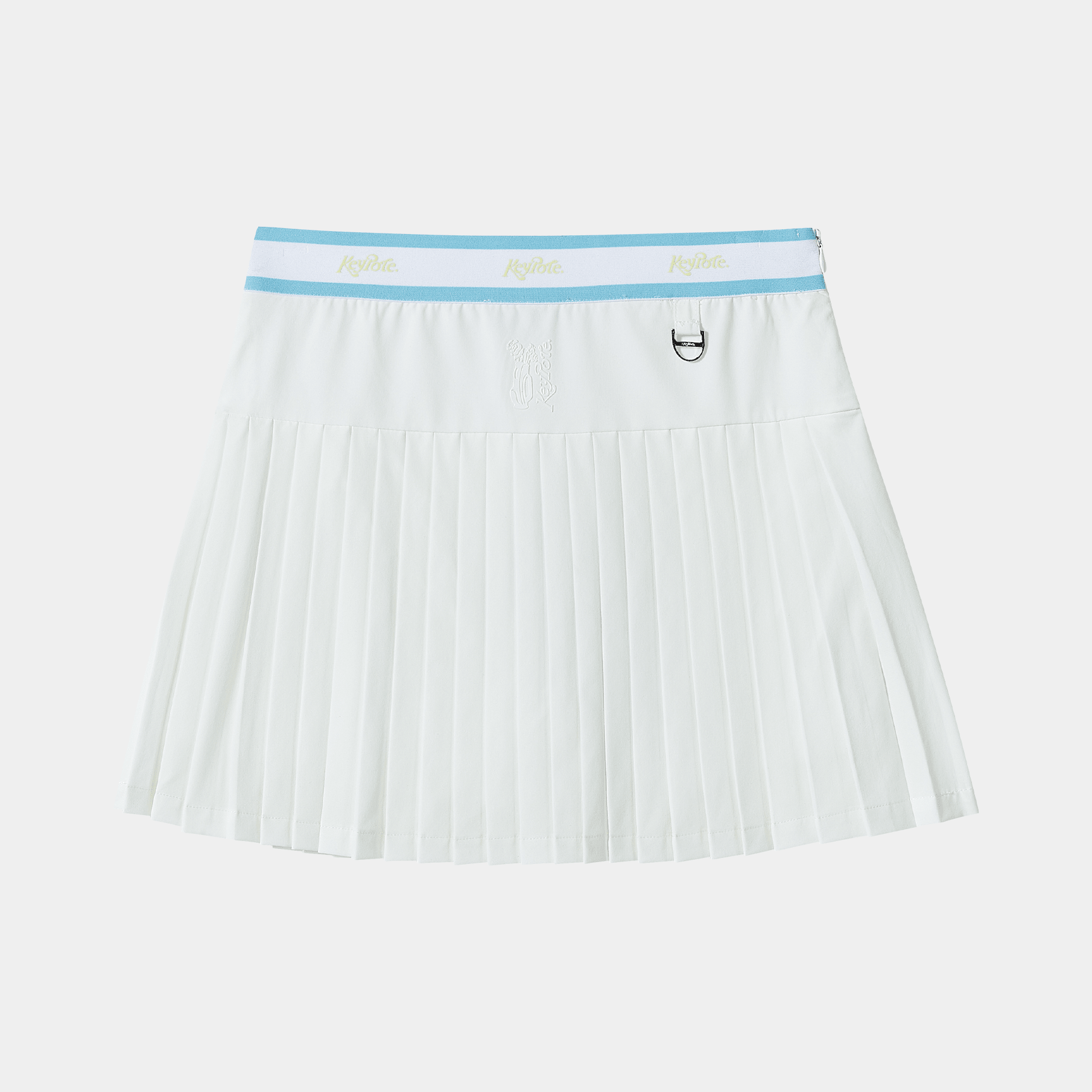 Keypote Women's Pleated Skirt - White | Erthe Golf