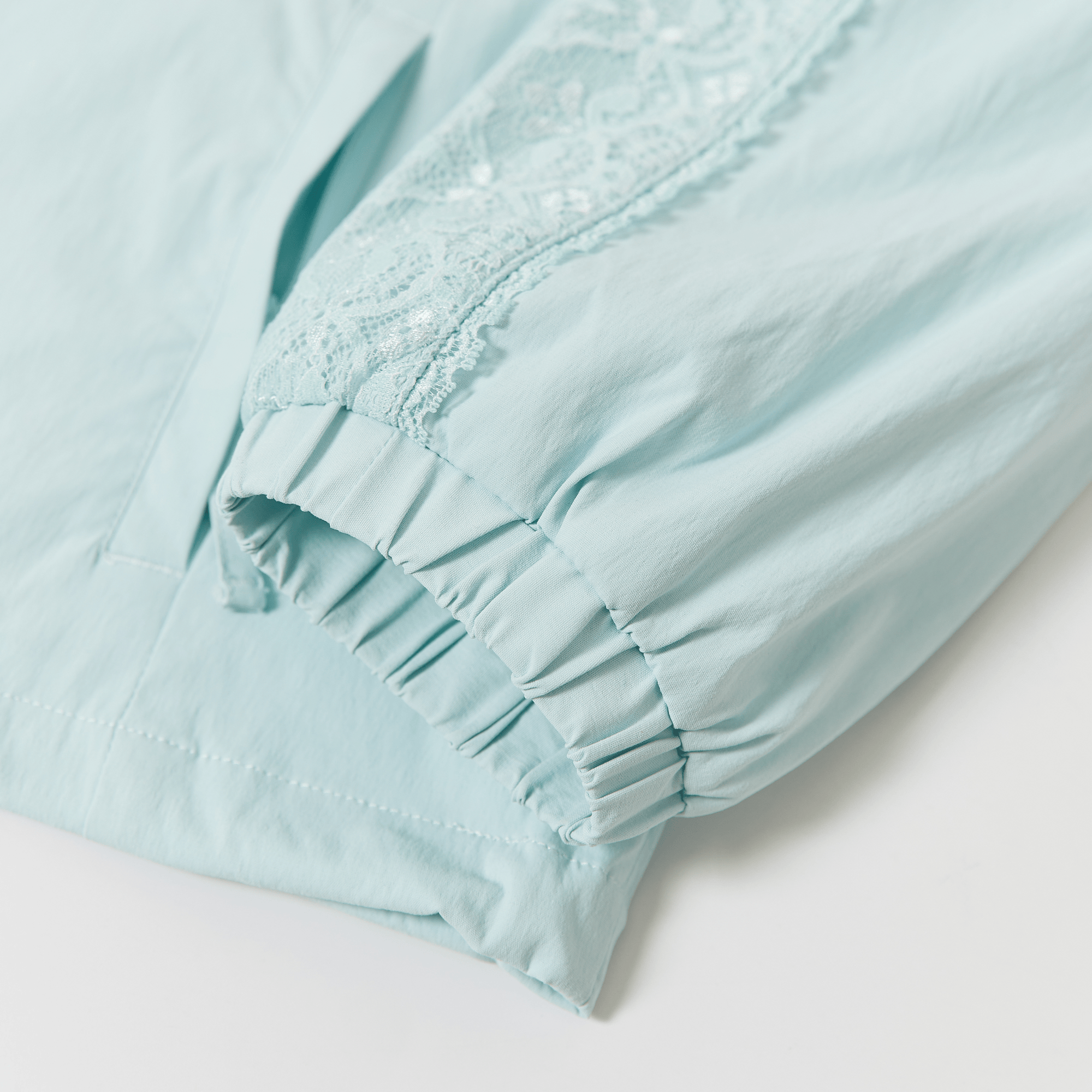 Keypote Women's Windbreaker Jacket - Light Blue - Erthe Golf