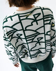 Lend Golf Lay Up Cropped Crewneck Women - Erthe Golf
