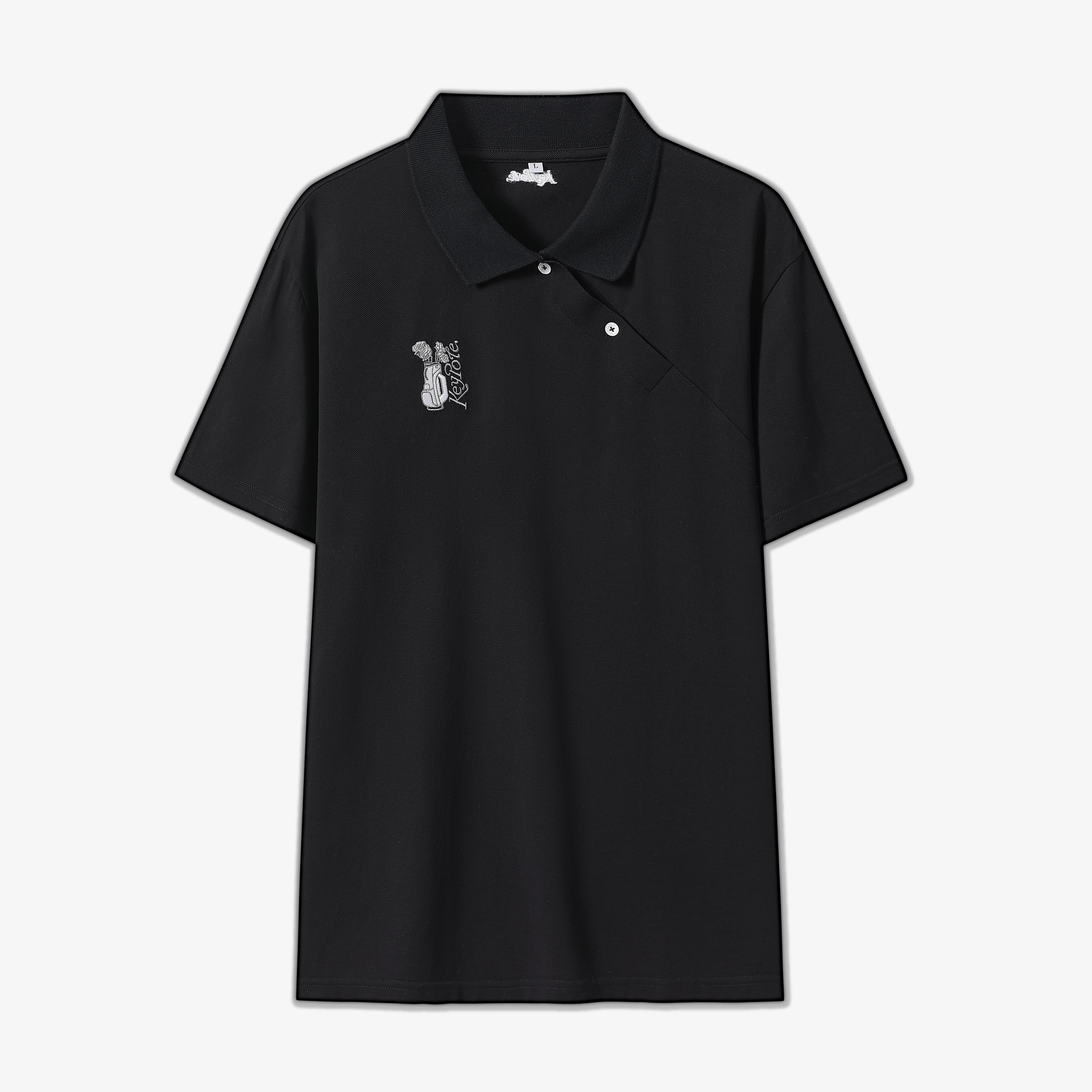 Keypote Men's Polo Shirts - Black