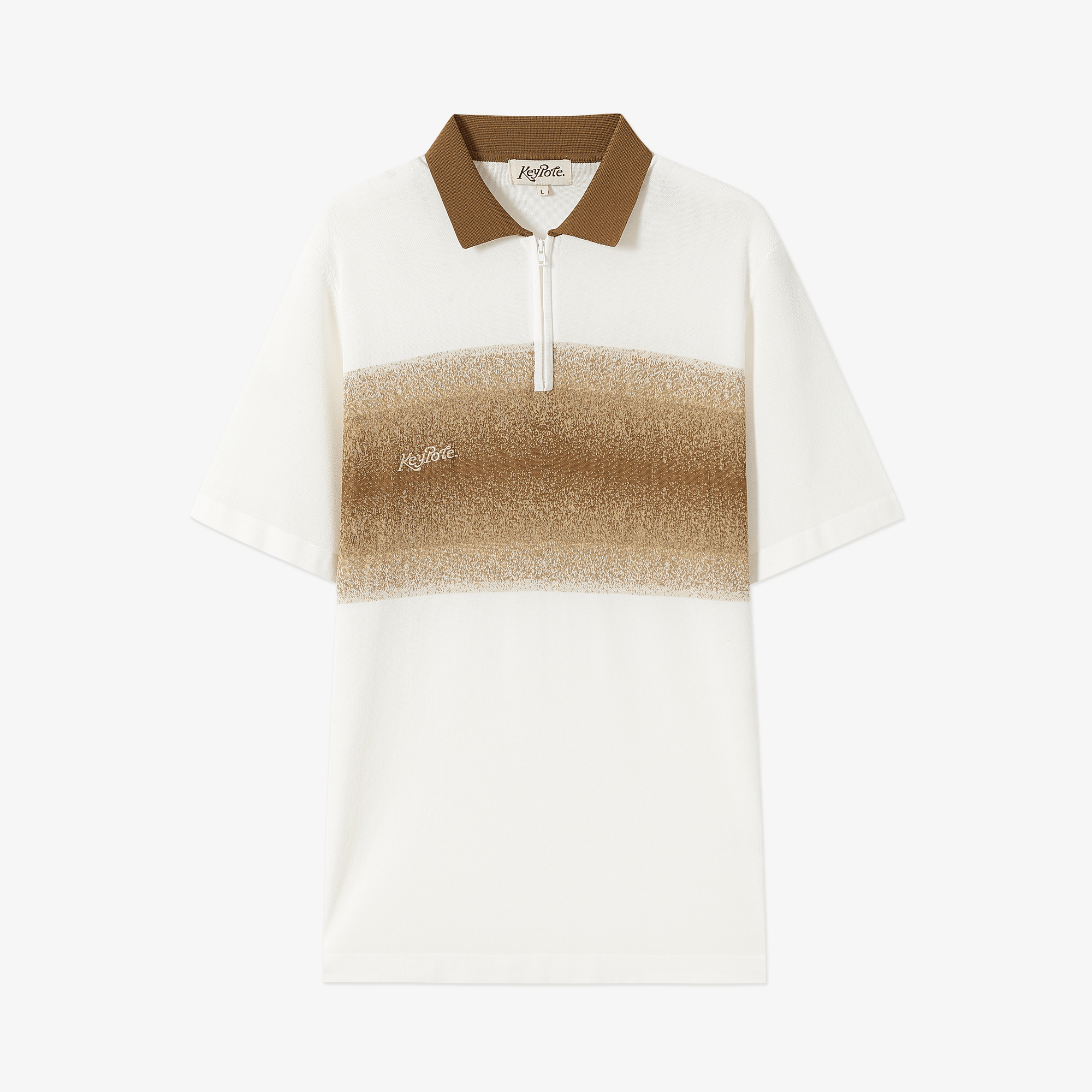 Keypote Men's Polo Shirt - White - Erthe Golf