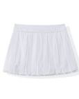 Keypote Pleated Lace White Skirt - Erthe Golf