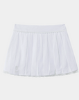Keypote Pleated Lace White Skirt - Erthe Golf