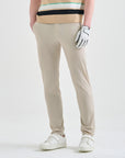 Lanvin Blanc Beige Slim Fit Pants - Erthe Golf