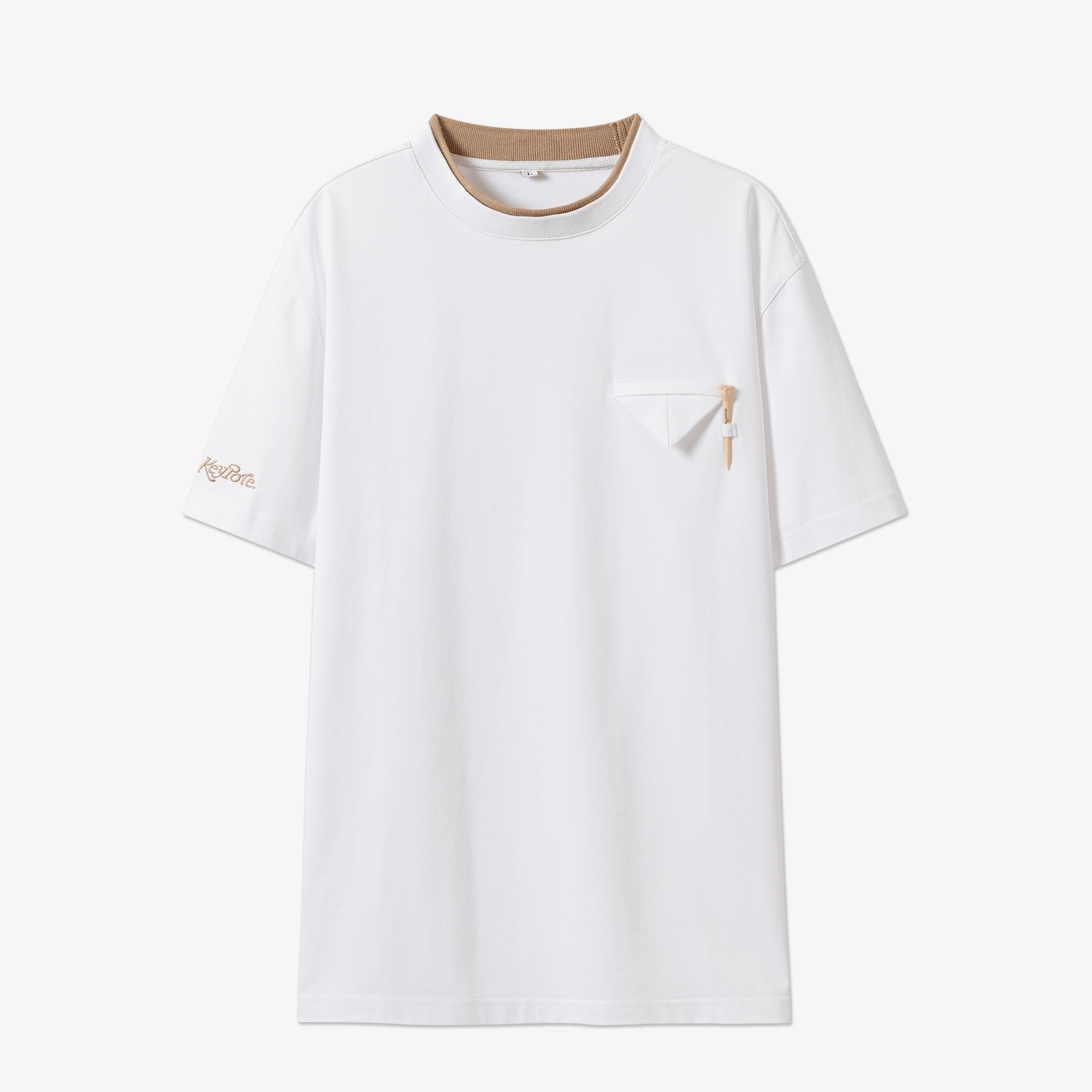 Keypote Men's Golf T-shirt - White