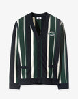 WAAC Men's Stripe Cardigan - Green - Erthe Golf