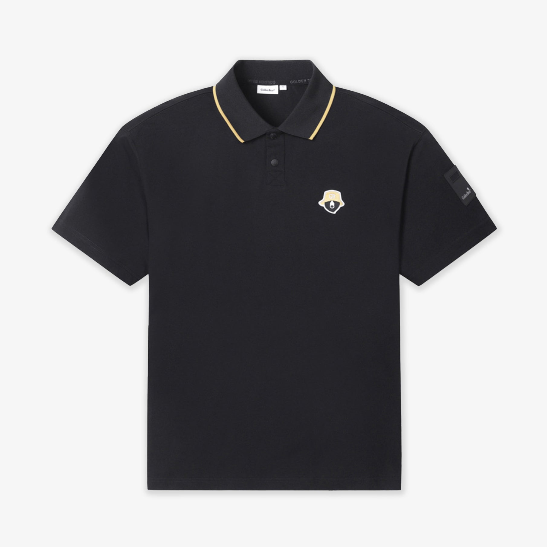 Golden Bear Men's Essential Polo - Black - Erthe Golf