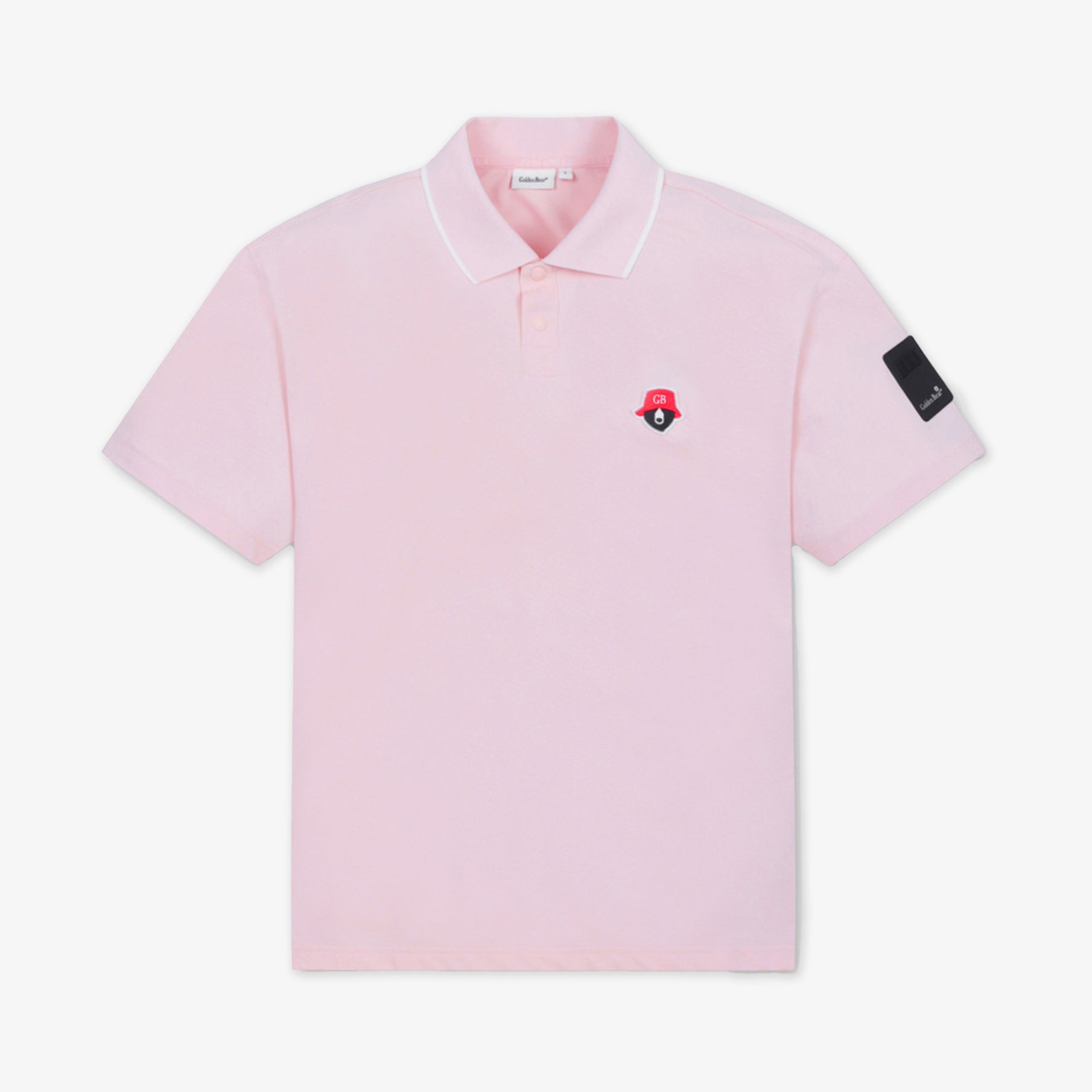 Golden Bear Men's Essential Polo - Pink - Erthe Golf