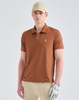 Lanvin Blanc Brown UV - Cut Half Sleeve Top - Erthe Golf