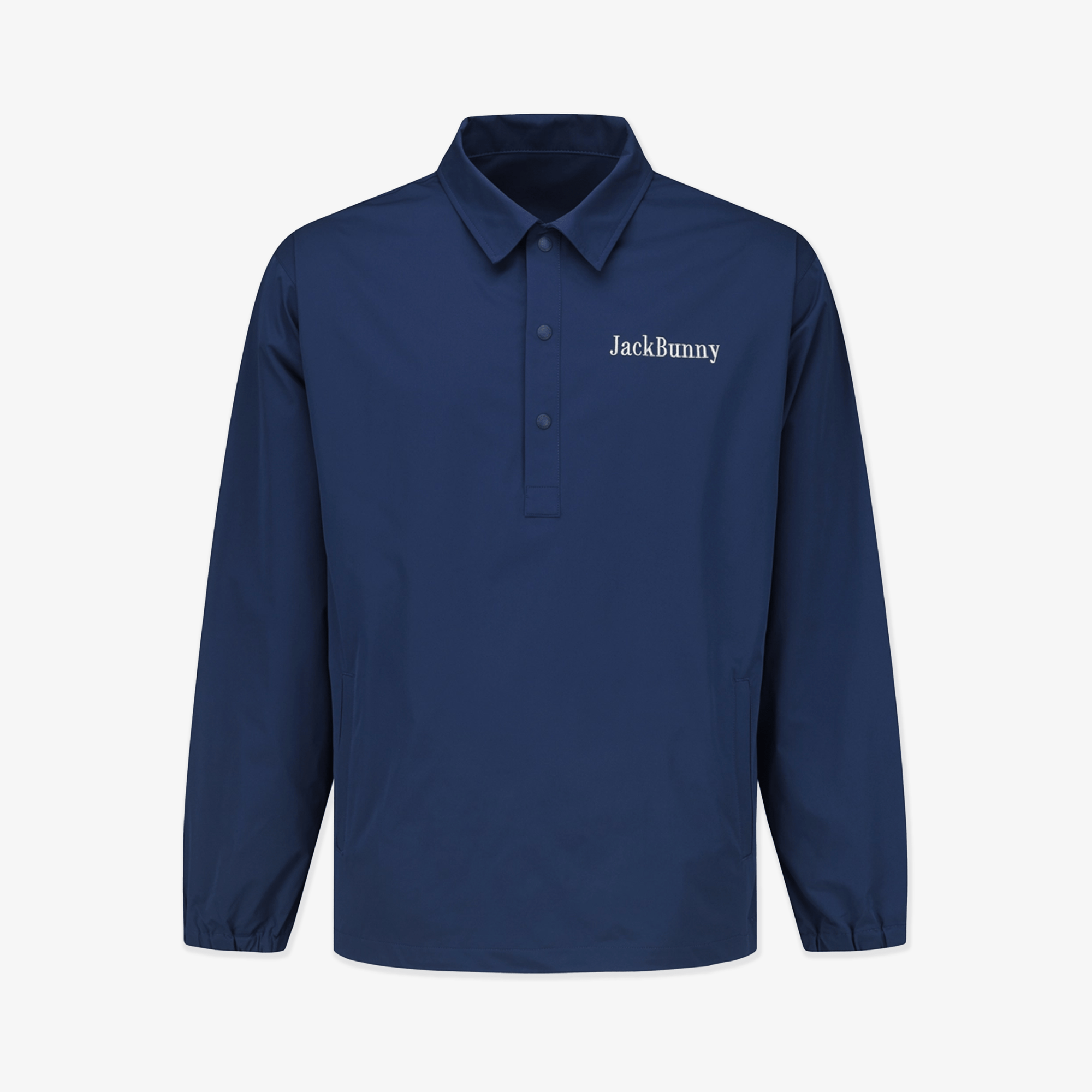Pearly Gates Jackbunny Pullover Windbreaker - Blue - Erthe Golf