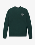 WAAC Men Cashmere Sweater - Green - Erthe Golf