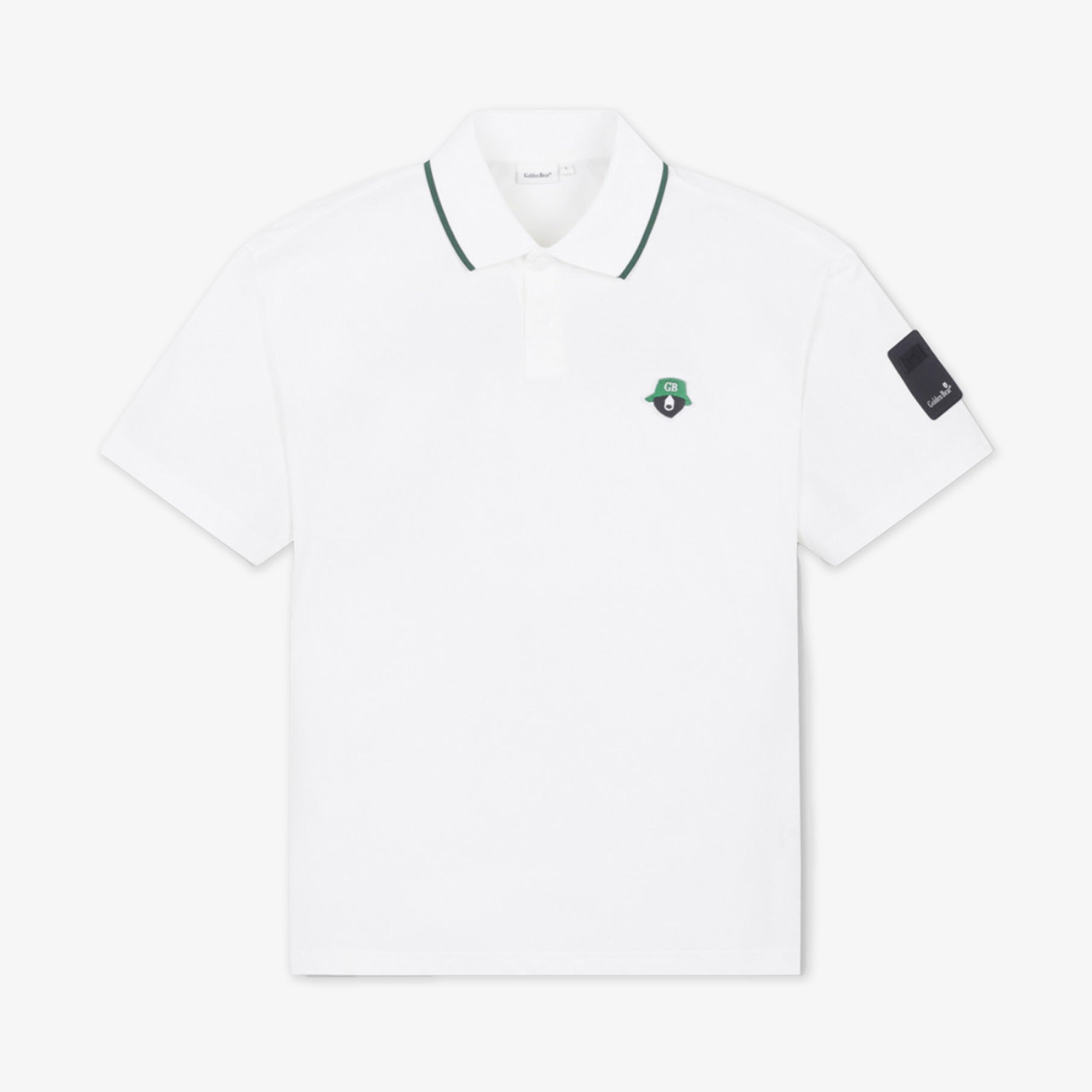 Golden Bear Men's Essential Polo - White - Erthe Golf
