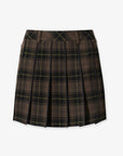 WAAC Women's Plaid Skirt - Brown - Erthe Golf