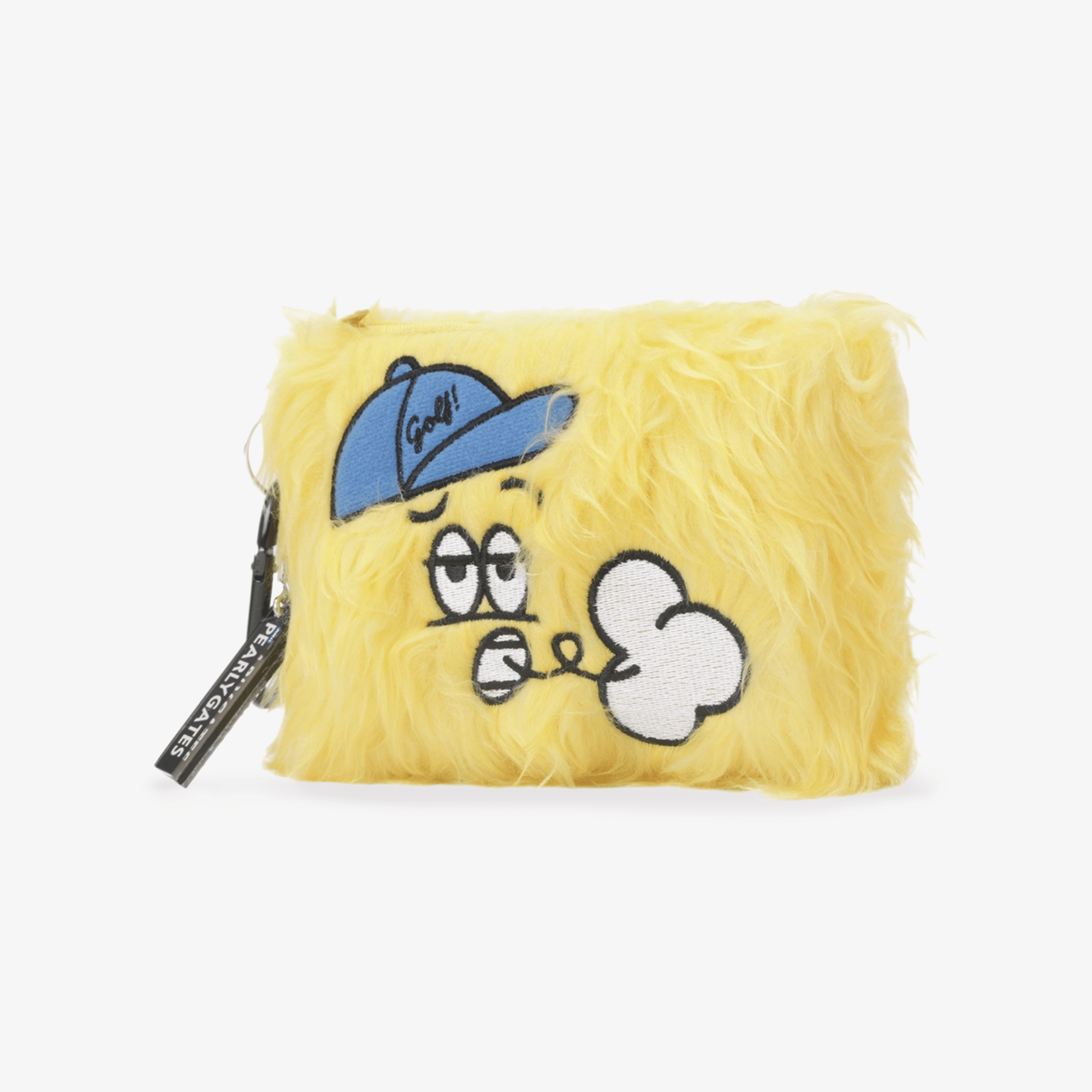 Pearly Gates Fur Carabiner Mini Pouch - Erthe Golf