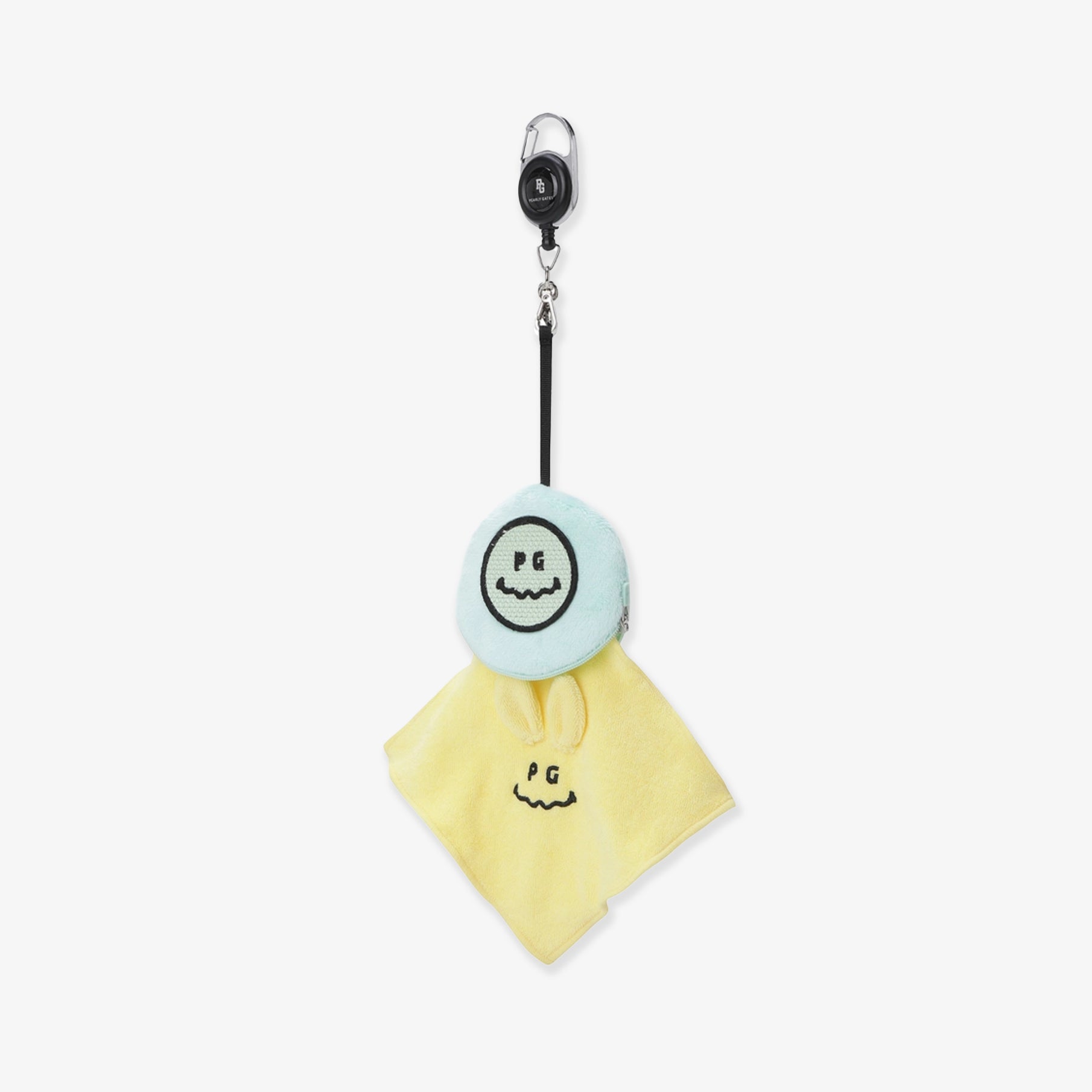 Pearly Gates Bunny Towel & Pouch Yellow - Erthe Golf