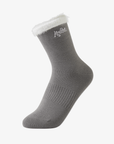 Keypote Women's Fluffy Crew Socks - Grey - Erthe Golf