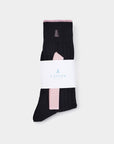 Lanvin Blanc Strap Logo Socks - Erthe Golf