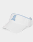 Lanvin Blanc Logo Sun Visor - White - Erthe Golf