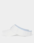 Lanvin Blanc Logo Sun Visor - White - Erthe Golf