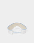 Lanvin Blanc Logo Sun Visor - White - Erthe Golf