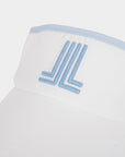 Lanvin Blanc Logo Sun Visor - White - Erthe Golf
