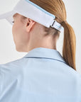 Lanvin Blanc Logo Sun Visor - White - Erthe Golf