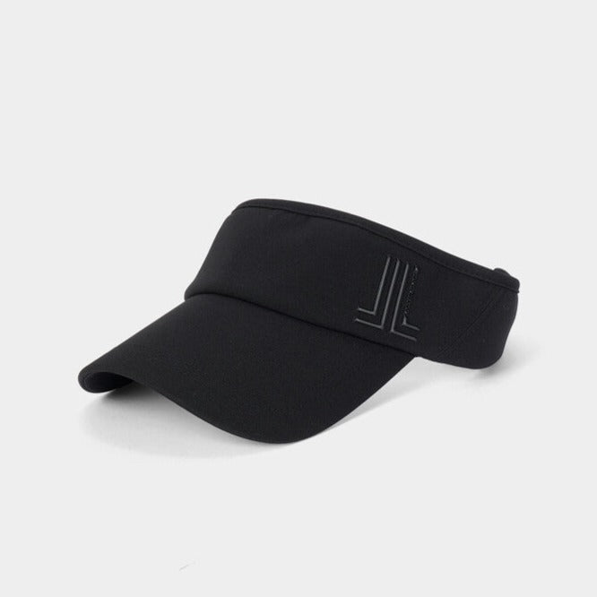 Lanvin Blanc Logo Sun Visor - Black - Erthe Golf
