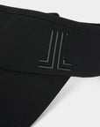 Lanvin Blanc Logo Sun Visor - Black - Erthe Golf