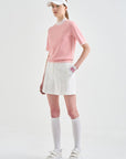 Lanvin Blanc Logo Knit Top - Erthe Golf