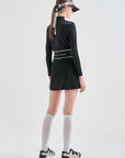 Lanvin Blanc Back Logo Skirt - Erthe Golf