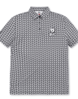 WAAC Men's Optical Illusion Short Sleeve Polo T-Shirt - Erthe Golf