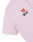 WAAC Kid's Public First Tee Short - Sleeved Polo Pink - Erthe Golf
