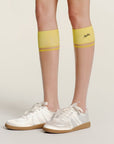 Keypote Yellow Knee High Sock - Erthe Golf