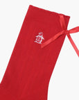 Munsingwear Women's Colorful Quarter Socks Red - Erthe Golf